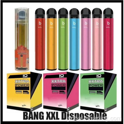 Bang Disposable Vape Hot in US Bang XXL Disposable Vape Pods Manufactory